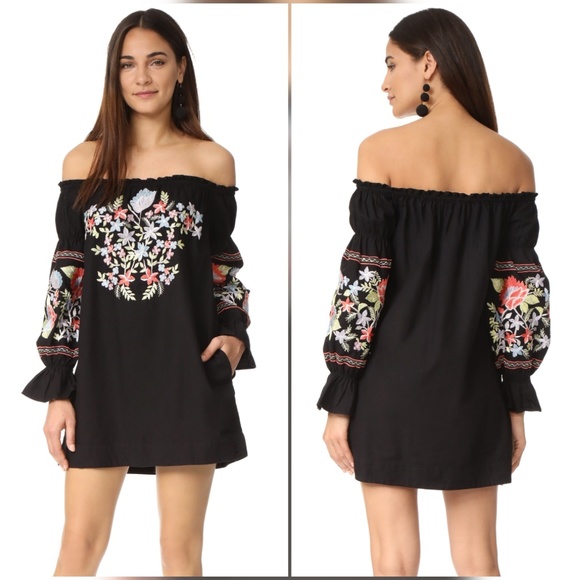 Free People Dresses & Skirts - Free People Fleur De Jour Off the Shoulder Dress